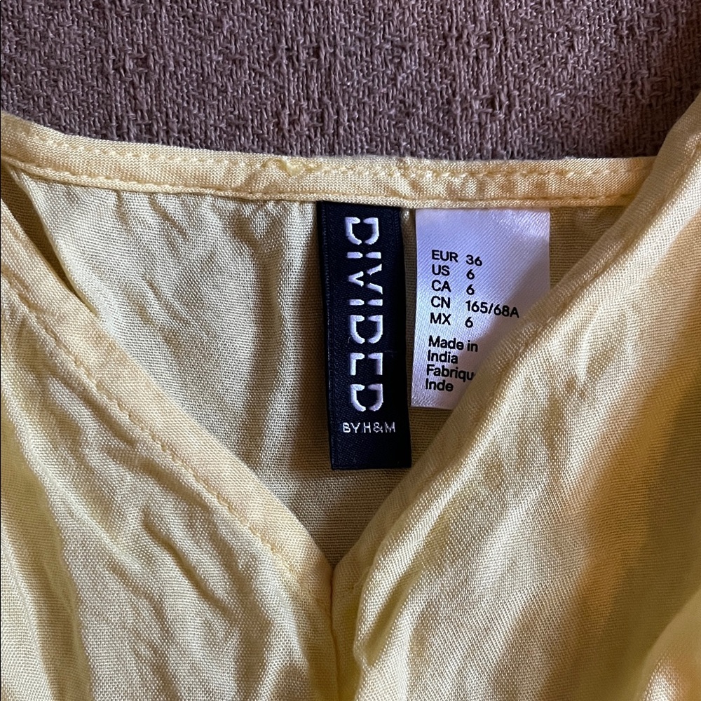 H&M Women's Romper Set - Wine, Gray (black and white), Yellow - Picture 2 of 5